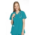 thumbnail image 1 of Cherokee Workwear Women's Scrubs Top Mock Wrap Tunic 4801, 1 of 5