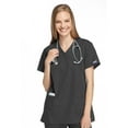 thumbnail image 1 of Cherokee Workwear Women's Scrubs Top Mock Wrap Tunic 4801, 1 of 5