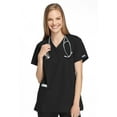 thumbnail image 1 of Cherokee Workwear Women's Scrubs Top Mock Wrap Tunic 4801, 1 of 5