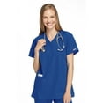 thumbnail image 1 of Cherokee Workwear Women's Scrubs Top Mock Wrap Tunic 4801, 1 of 5