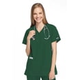 thumbnail image 1 of Cherokee Workwear Women's Scrubs Top Mock Wrap Tunic 4801, 1 of 5
