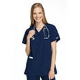 thumbnail image 1 of Cherokee Workwear Women's Scrubs Top Mock Wrap Tunic 4801, 1 of 5
