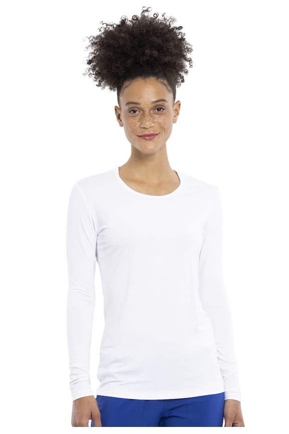 Workwear Women's Underscrubs Long Sleeve Knit Tee 4881