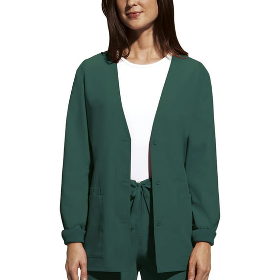 Cherokee Workwear Women's Warm Up Scrubs Jacket Cardigan 4301