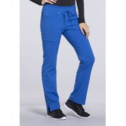 Cherokee iFlex Scrubs Pant for Women Mid Rise Tapered Leg Drawstring CK010