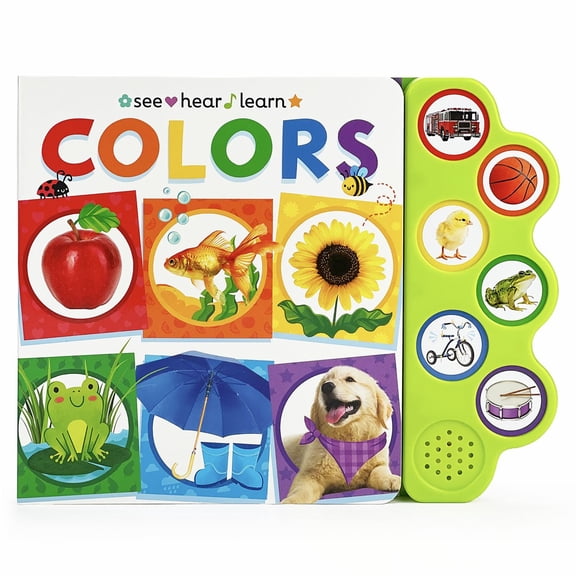 Colors (See Hear Learn) (Board Book)