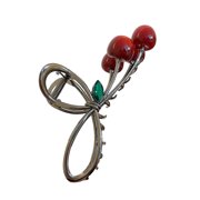 Cherries Hair Clip Large Hair Clip Hair Barrettes Elegant Cherries Shaped Hair Styling Tool