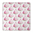 thumbnail image 1 of Cherries Tablecloth Pink Red Fruit Pattern Design with Illustration for Cute and Sweet Decor, 1 of 1