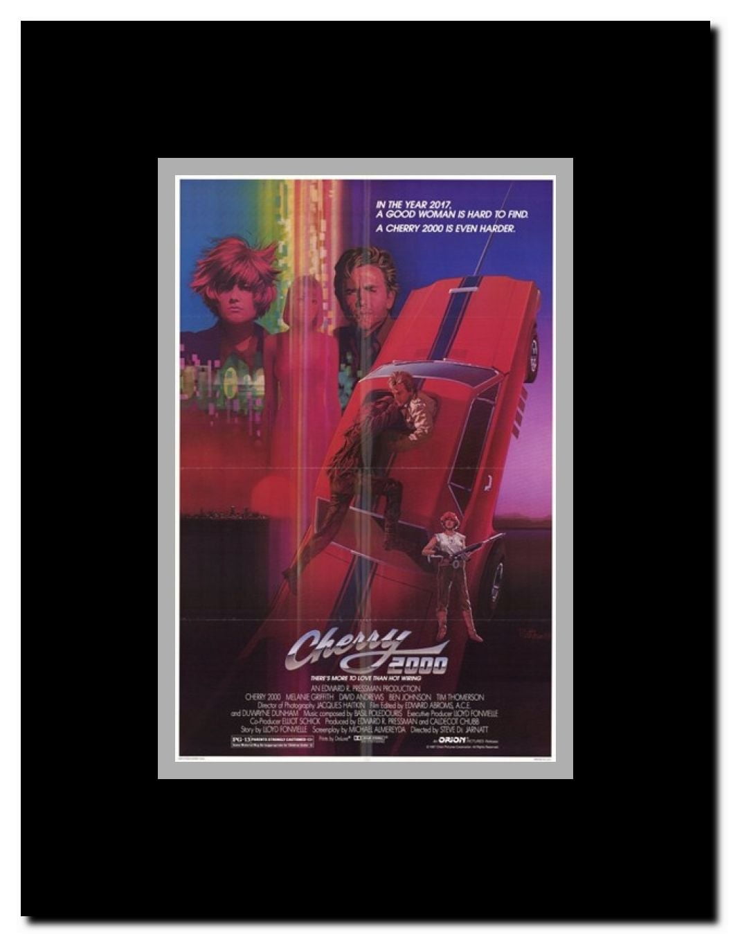 Cherry 2000 Framed Movie Poster