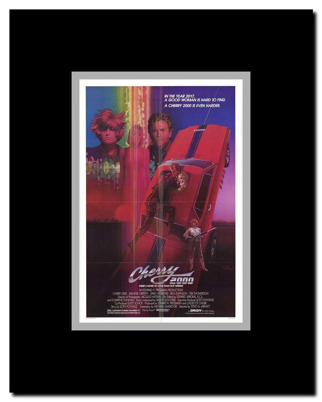 Cherry 2000 Framed Movie Poster