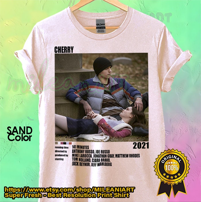 Cherry 2021 Movie Shirt Retro Movie Poster Vintage TShirt Cult