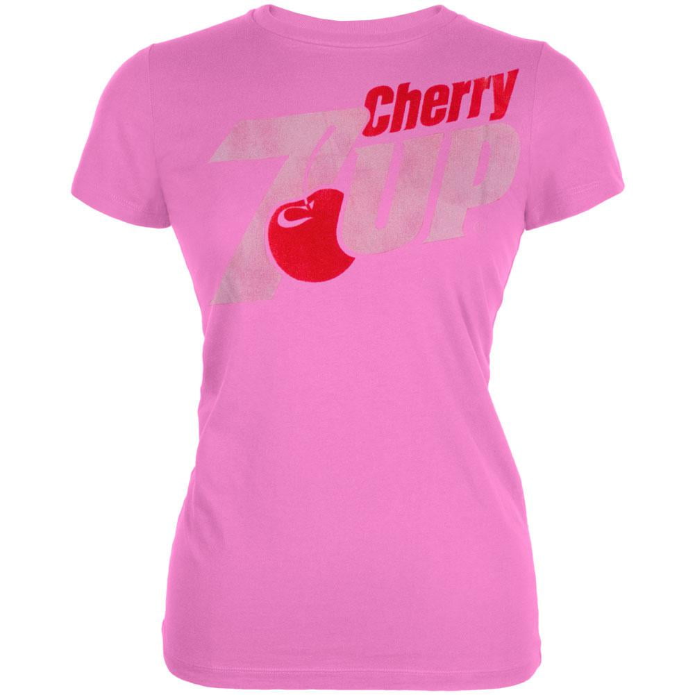 Cherry 7Up - Logo Juniors T-Shirt - X-Large - Walmart.com