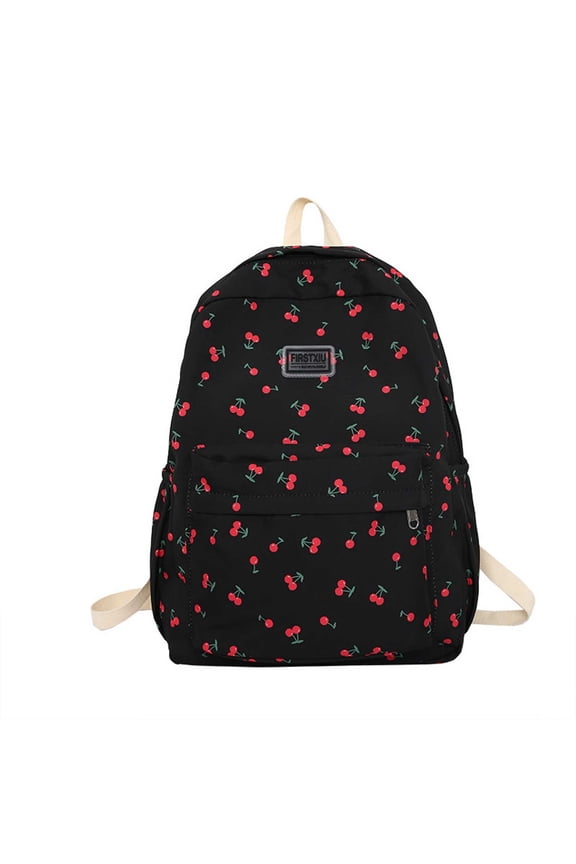 Cherry Backpack Preppy Backpack Cutecore Bookbag Casual Backpack Purse for Laptop Travel