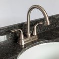 thumbnail image 1 of Cherry Bathroom Vanity 30", Blue Butterfly Granite Top, Faucet LB6B, 1 of 3
