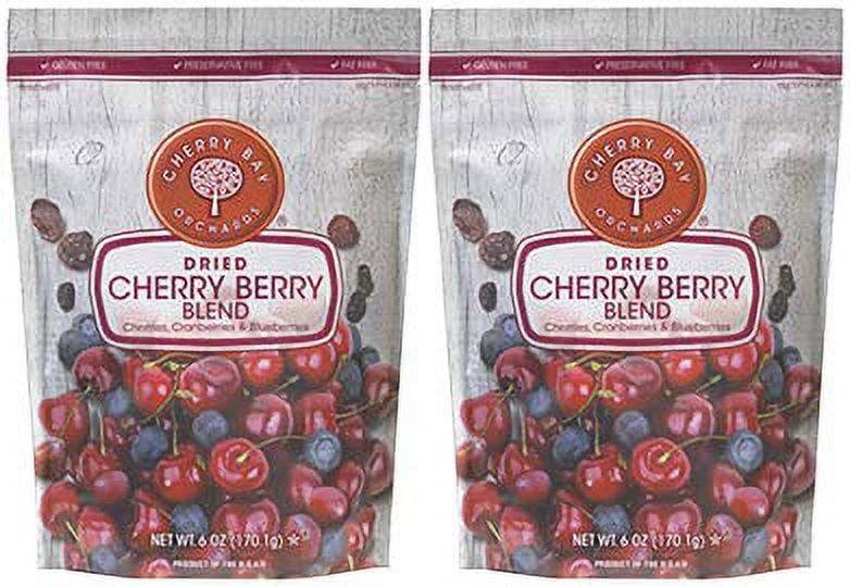 Cherry Bay Orchards Dried Mixed Fruit Blend (Cherries, Blueberries