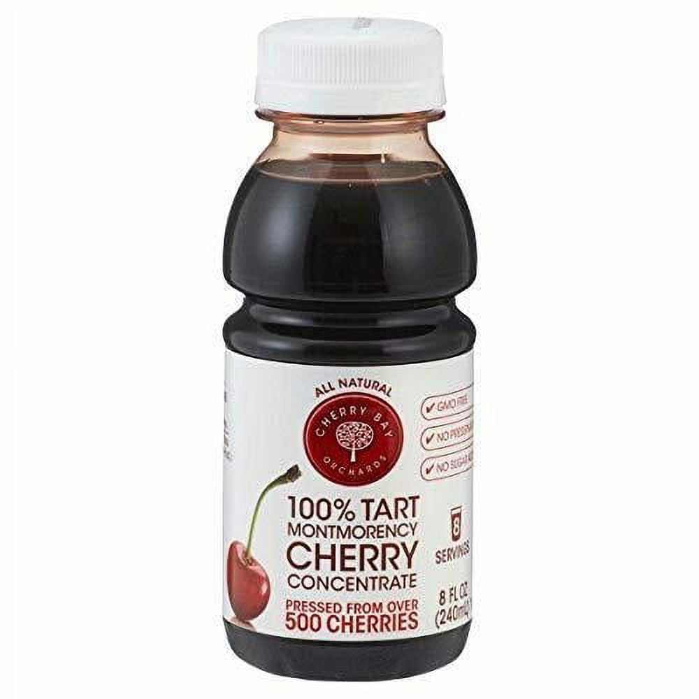 Cherry Bay Orchards Tart Cherry Concentrate (8oz Bottle) All
