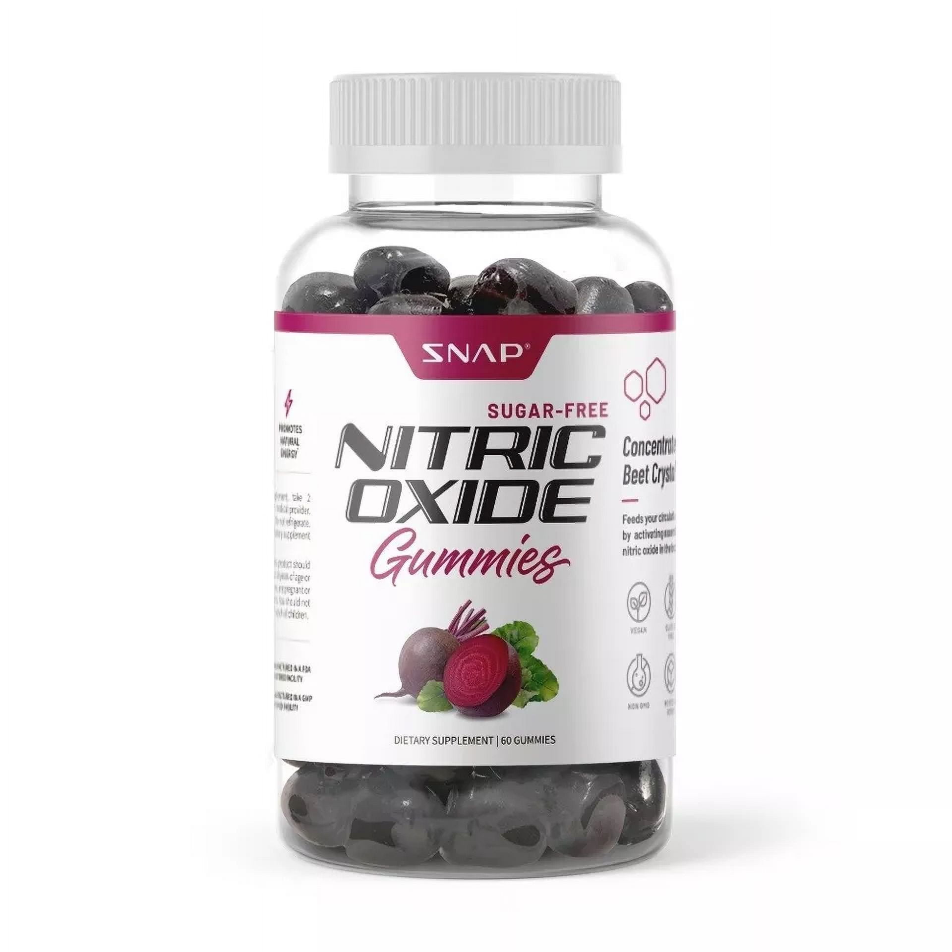 Cherry Beet Root Nitric Oxide Gummies SF Heart Health & Blood Flow
