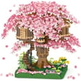 thumbnail image 1 of Cherry Blossom Bonsai Tree Building Set, Japanese Sakura Tree House Model Sets for Adults, 2028Pcs Mini Micro Bricks Collectible Creative Gift for Teens Girls 14+, 1 of 6