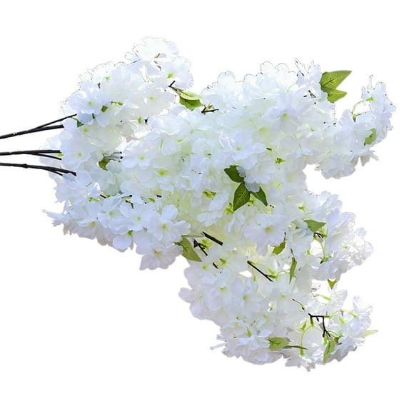 Cherry Blossom Branch for Vase, Long Stems Artificial Flowers, Spring Summer Decor, Faux Silk Cherry Blossom Branches for Home Wedding Party Table Centerpieces, 1 Pcs, 39.4 Inches