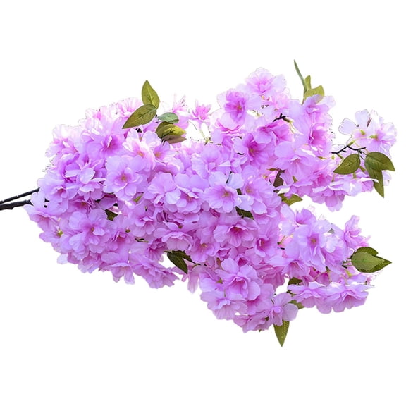 Cherry Blossom Branch for Vase, Long Stems Artificial Flowers, Spring Summer Decor, Faux Silk Cherry Blossom Branches for Home Wedding Party Table Centerpieces, 1 Pcs, 39.4 Inches