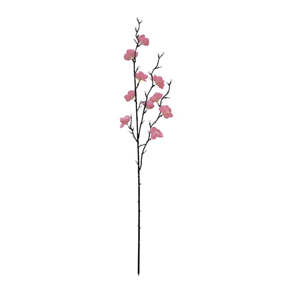 Cherry Blossom Branches 21.3" White Fake Flowers Spring Decorations for Home Decor, Artificial Flowers Long Stem Branches for Vase Wedding Office Party Table Decor Centerpieces