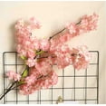 thumbnail image 1 of Cherry Blossom Branches,41" Silk Pink Cherry Blossom Flowers Bouquet,Cherry Blossom Decor,Artificial Flowers for Wedding Bride Props,Spring Yard Shop Garden Table Household Decor, 1 of 9