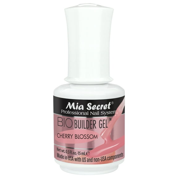 Cherry Blossom Builder Gel Mia Secret Professional Nail System made in USA 0.5 Fl oz.