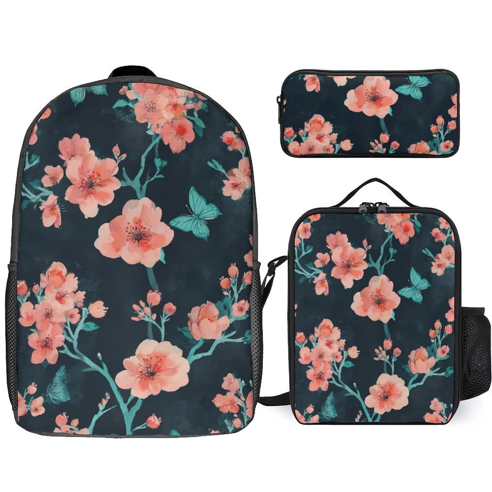3D Animal School Backpack Set With Lunch Bag & Pencil Case - Cute Kids Bookbag - View #4