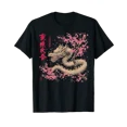 thumbnail image 1 of Cherry Blossom Chinese Dragon T-Shirt, 1 of 3