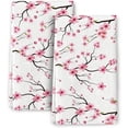 thumbnail image 1 of Cherry Blossom Dish Towels for Kitchen Drying,Pink Absorbent Decorative Kitchen Towels dishcloths,Cute Hand Towels Tea Tewels for Kitchen Baking Bar Bathroom Decor, 1 of 6