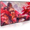 thumbnail image 1 of Cherry Blossom Extended Gaming Mouse Pad, Ultra-Smooth Surface for Pixel-Precise Mouse Control, Durable Anti-Fray Stitching, Non-Slip Rubber Base, for Gamer, Office & Home, Light & Portable, 1 of 7
