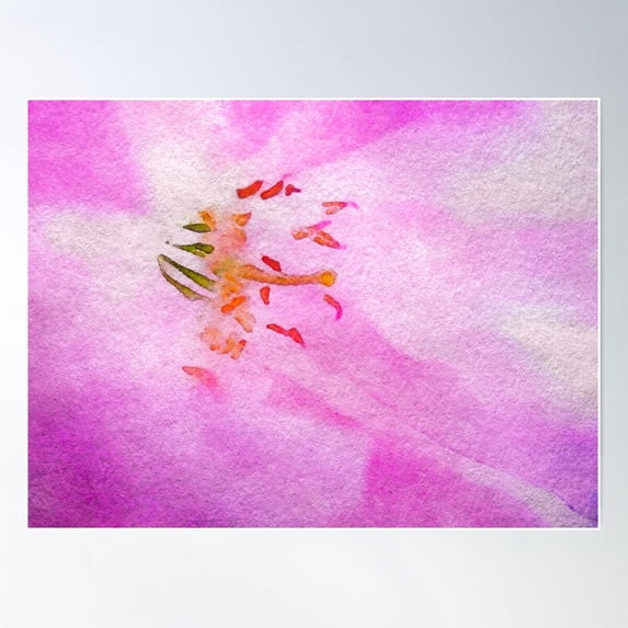 Cherry Blossom Festival Poster Wall Art, Modern Wall Decor For Living Room Bedroom, 16x24 UNFRAMED