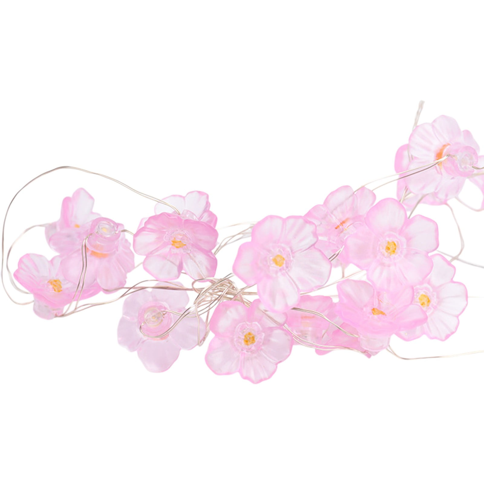 Cherry Blossom Flower Light String 6.56ft Pink Peach Lights Strings for ...