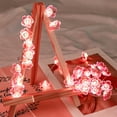 thumbnail image 1 of Cherry Blossom Flower String Lights for Bedroom, Pink Fairy Lights Battery Operated Decorative String Lights Indoor Outdoor 79in, 1 of 7