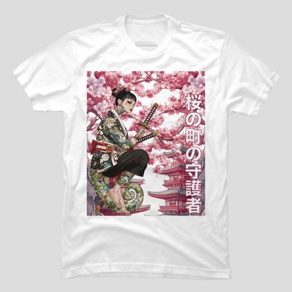 Cherry Blossom Goblin Funny Fantasy Creature T-shirt M2982085, Up to Size 5XL