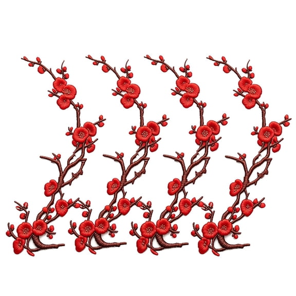 Cherry Blossom Iron On Patch, Iron On Cherry Blossom Patch (Pink) ..