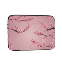 Cherry Blossom Laptop Sleeve Bag Compatible With MacBook Air / Pro iPad MateBook Tablet Surface HP Lenovo Dell ASUS Acer Laptop Computer Protective Size: 10 inch