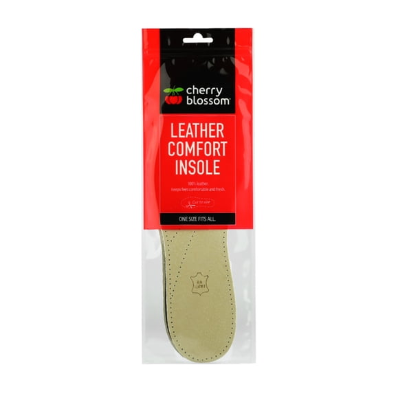 Cherry Blossom Leather Comfort Insole