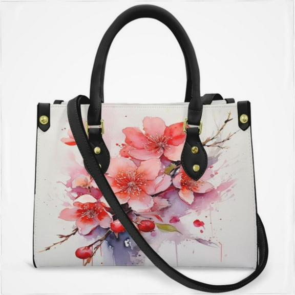 Cherry Blossom Pink (5) Cross Body Bags For Women Small Leather Female Handbags Fashion Top-Handle Totes