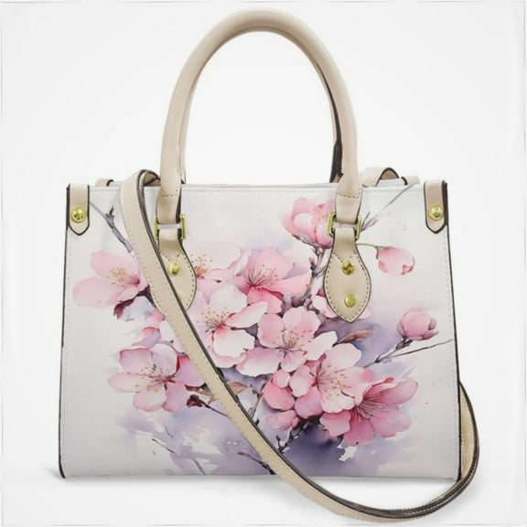 Cherry Blossom Pink (6) Cross Body Bags For Women Small Leather Female Handbags Fashion Top-Handle Totes
