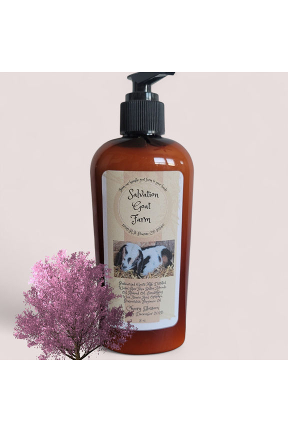 Cherry Blossom Scented Goat Milk Lotion