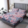 Cherry Blossom Sheets California King Size Sakura Bed Sheets, Soft