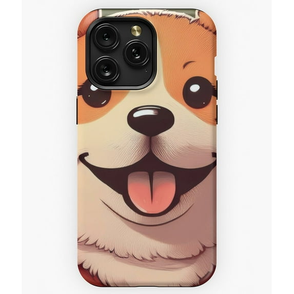 Cherry Blossom Shiba Inu Joyful Art G3941 Phone Case for iPhone17 16 15 14 13 12 11 Pro Max