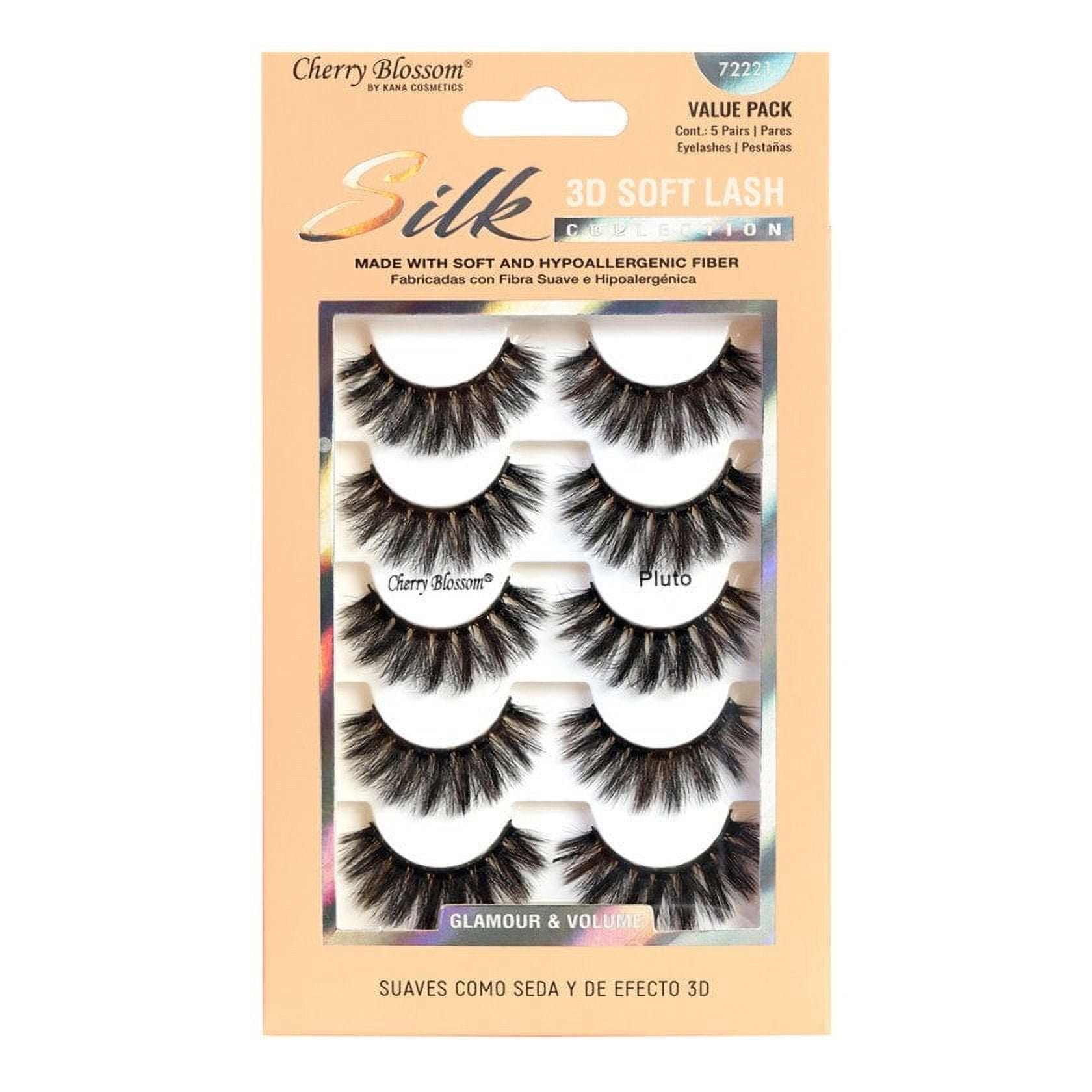 Cherry Blossom Faux Mink 3D Soft Lash Value Pack 5 Pairs