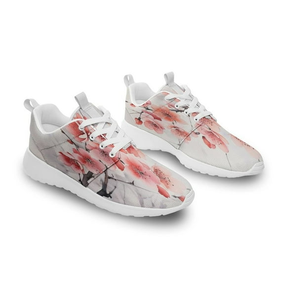 Cherry Blossom Sneakers Casual Lightweight Footwear For Women Men Running And Walking Athletic Casual Sneakers