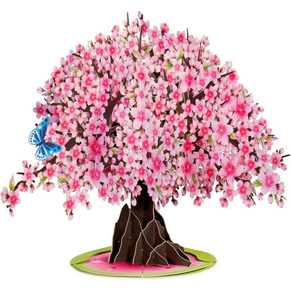 Cherry Blossom Tree Oversized Pop Up Card with Keepsake