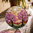 Cherry Blossom Tree Stained Glass Suncatcher, Spring Floral Window ...