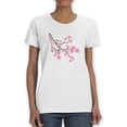 thumbnail image 1 of Cherry Blossom Tree  Women T-Shirt, Female x-Large, 1 of 4