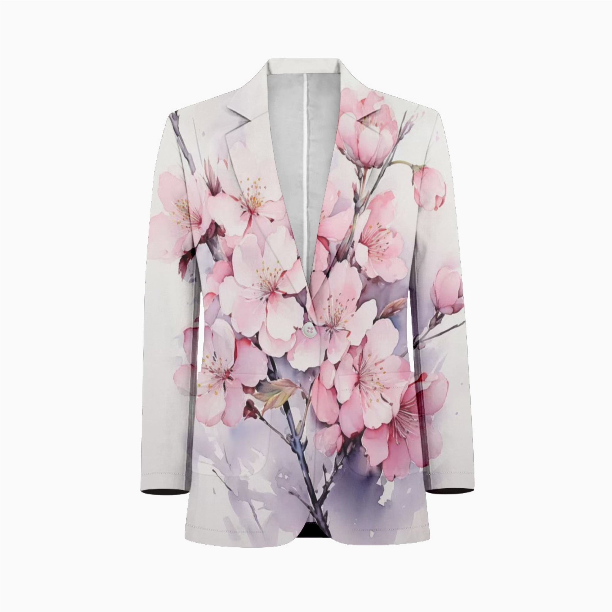 Cherry Blossom pink (6) Men Blazers Slim Clothing Summer Jacket Man ...