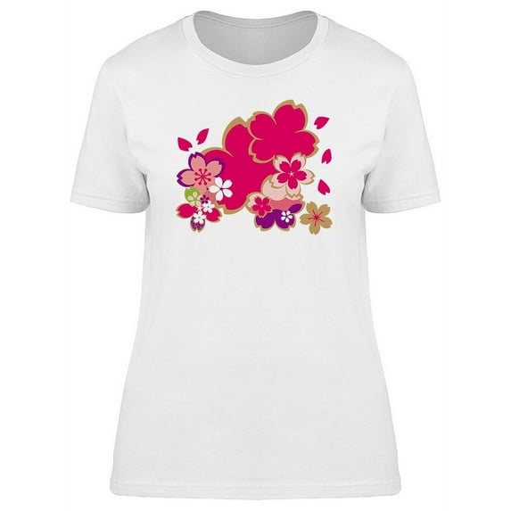 Cherry Blossoms Of Japan Tee Women's -Image by Shutterstock
